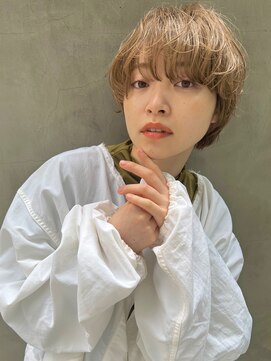 トリッカ 代官山(tricca) 【tricca代官山】ミルクティーベージュ/大人ショート