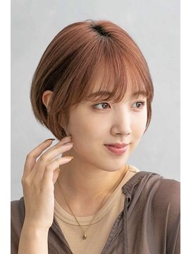 アース 鶴見店(HAIR&MAKE EARTH) スッキリ丸みショートヘア