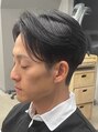 フイ メンズヘア ヨヨギ(Hui men's hair yoyogi) オーダー率7.8割ジェンツな毛流れスタイル。セット簡単です！！