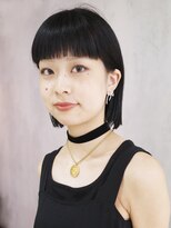 アイティーバイアルバム 下北沢店(IT by ALBUM)&nbsp;アッシュブラックレイヤーロングくびレイヤー_ba484411