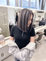 キング 枚方店(K!ng)&nbsp;縮毛矯正髪質改善ハイライトレイヤーカット枚方美容室エクステ