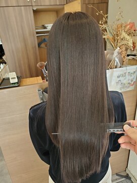 ハートライン(hair bridal Heart Line) 髪質改善カラー
