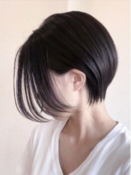 ベラ(Bella)の写真/【美シルエット☆360°どこからみてもキレイ】ショートヘアは“Bella”にお任せ♪理想のスタイルに！