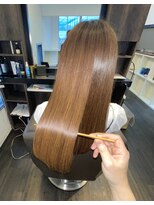 アールサロンプラスキャスパ 自由が丘(Rrsalon+CASPA) 《髪質改善》R.HASエクソソーム水素トリートメント+カラー