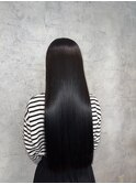 美髪のススメ 暗髪ロングストレート 【新宿/髪質改善】