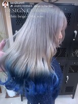 イエナ 渋谷(IENA)&nbsp;デザインカラー　グラデーションカラー　ブルーグラデーション