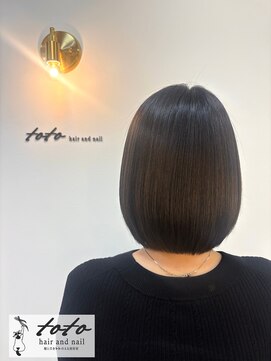トトヘアーアンドネイル(toto hair and nail) 人気NO.1【髪質改善カラーコース】カット・メテオカラー・TR