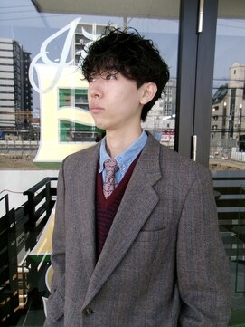 ザスーツブラザーズ(THE SUITS BROTHERS) MEN'SHAIRウルフカルマパーマメンズショートイージーパーマ