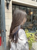 シアン 八王子店(SHIAN)&nbsp;【SHIAN八王子店】イヤリングカラー×ネイビー