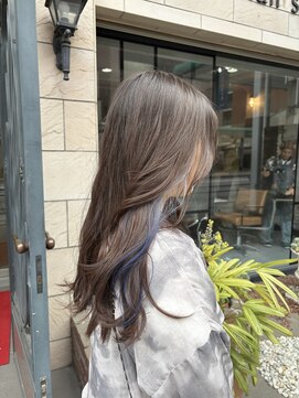 シアン 八王子店(SHIAN) 【SHIAN八王子店】イヤリングカラー×ネイビー