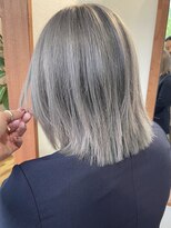 ダアッカ(da acca) シルバーグレー深緑10%