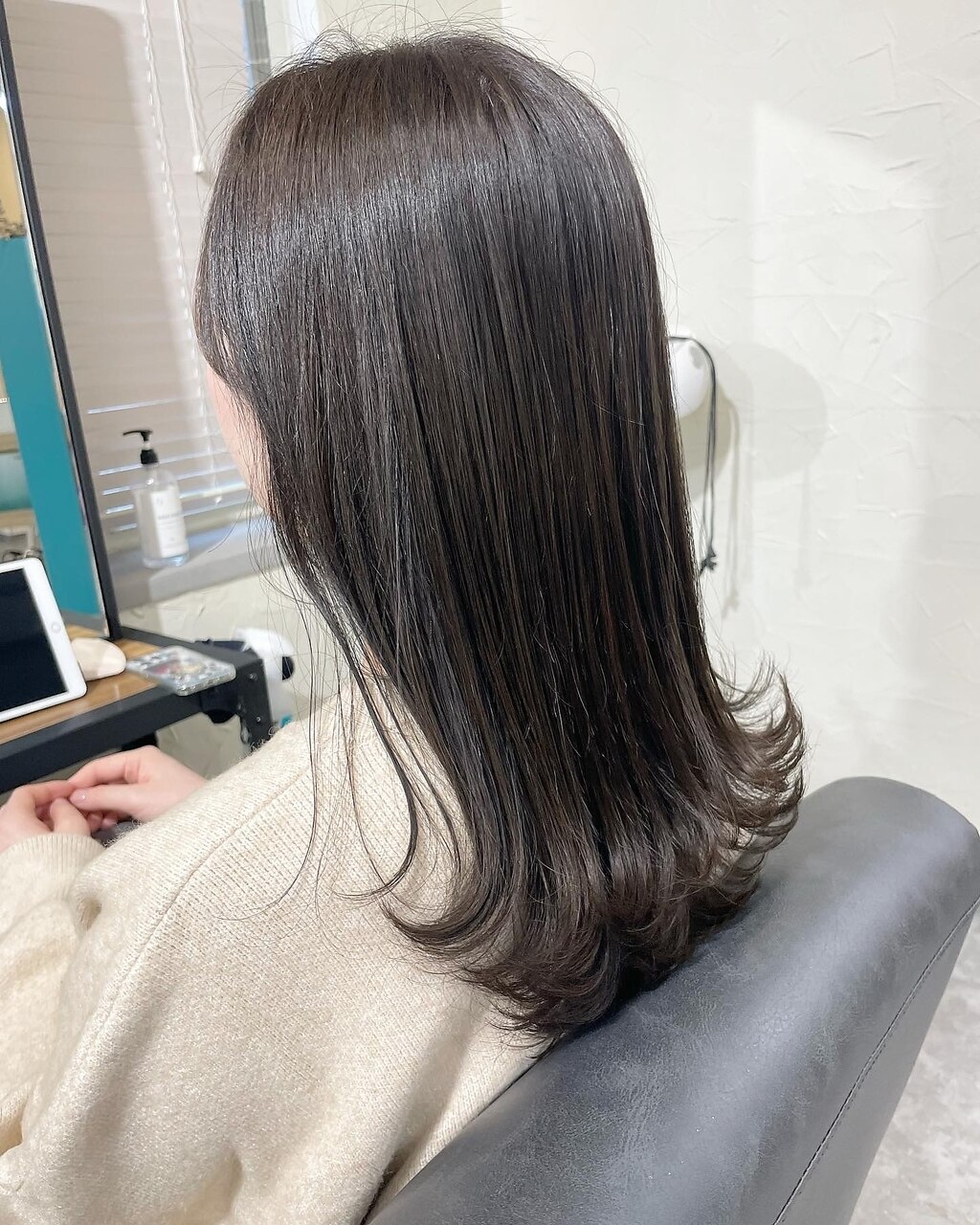 【縮毛矯正】カット＋縮毛矯正＋カラー＋トリートメント