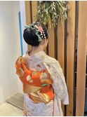 振袖/着付け/ヘアセット/アップスタイル
