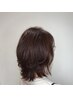 大人ウルフカット＋クレンジングシャンプー　￥4950～