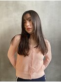 チョコレートブラウン＊レイヤーカット