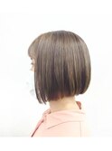 スッキリ透明感ボブ