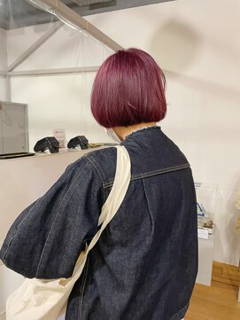 キーチェ 梅田中崎町(keych) ハイトーンカラー/ミニボブ[中崎町/梅田駅］