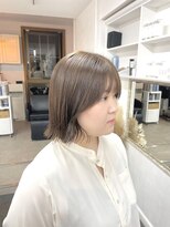 アオ(AO。)&nbsp;ブリーチなしダブルカラー/ヘーゼルベージュ