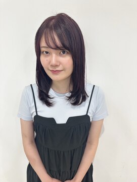 美容室ヒラトヤ 都南店 20代30代40代大人可愛いナチュラルアッシュ小顔レイヤーカット