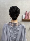 ミディアムアップスタイル