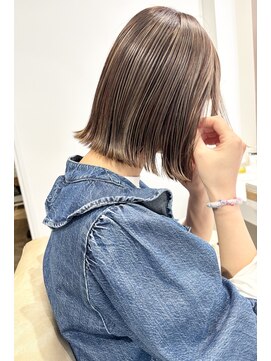 アレンジ(Arrange) 透け感ハイライトベージュカラー