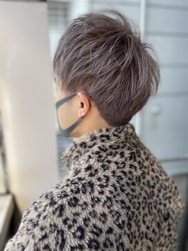 ボタニウム バイ アールサロン(BOTANIUM by RrSALON) 【BOTANIUM】メンズハイトーングレージュカラー☆