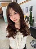 ハッシュカット/バタフライカット/ココアブラウン/くびれヘア2
