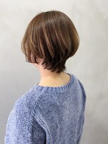ラトリエコンタン(L´atelier Content)&nbsp;【asuka】ハイライト　ベージュラベンダー　ショートボブ