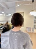 レディース30代40代◎似合わせカットイメチェンダークアッシュ