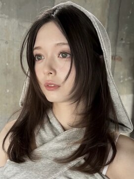 ヨロ 渋谷(YOLO) 韓国ヘアーハッシュカットレイヤーカットハイライトカラー