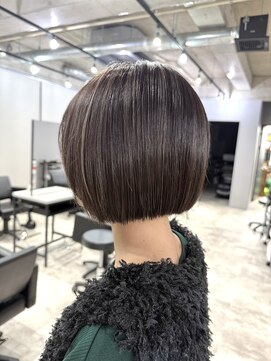 ネオ(neo.) ナチュラルハイライト/ベージュカラー/ミニボブ