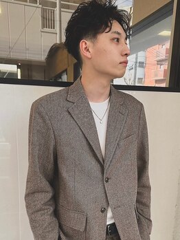 ヴァンメン アフェクション 金山(VANMEN AffECTION)の写真/【金山メンズ】メンズスタイルを知り尽くした経験とこだわりの施術が好評。忙しい合間にも通いやすい