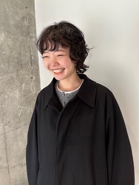 ハマモト ウルフレイヤーパーマ