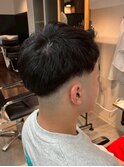 千葉駅MEN’S HAIR/サーフカール/刈り上げセンターパート