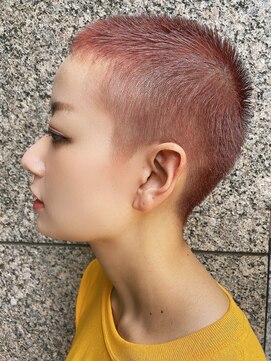 ミモザワークス(Mimosa Works) ミヤザキスタイル 20代30代40代 黒髪刈り上げハンサ ムショート