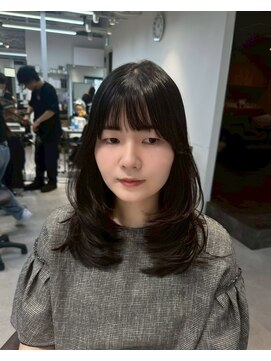 ザシェノンウメダ(THA CHAINON UMEDA) 着物ヘア/大人ガーリー/ダークアッシュ/似合わせカット/心斎橋