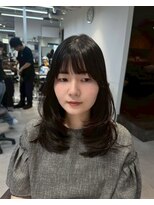 ザシェノンウメダ(THA CHAINON UMEDA) 着物ヘア/大人ガーリー/ダークアッシュ/似合わせカット/心斎橋