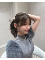 ロンドアヴァントゥス 池袋(Lond aventus)&nbsp;韓国レイヤー/韓国風/ボブ/髪質改善/黒髪/ブリーチなし〔池袋〕