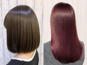 ネバーバイリンクス(NEVAR by LINKTH)の写真/白髪も髪質も整える髪質改善カラー