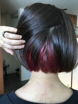 サロンド イブキ(Salon de IBUKI)&nbsp;ショートボブ　インナーカラー