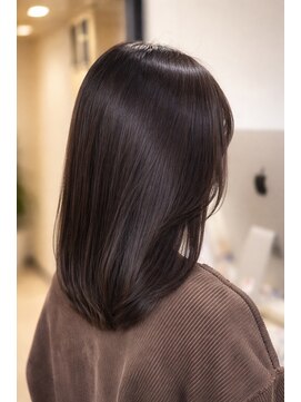 アコロン(acoron) 艶髪ロブ/暖色カラー/髪質改善