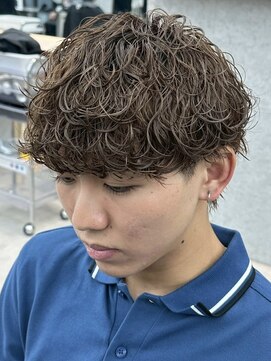 フィフス 渋谷(fifth) 渋谷緩めシャドウパーマ波巻きスパイラルルーズパーママッシュ