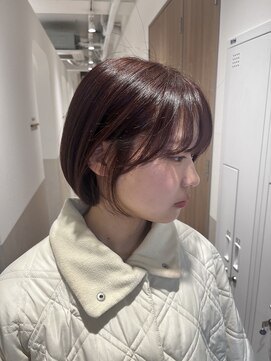 サロウィン 名古屋本山店(SALOWIN) ショートボブ/ラベンダー/学割U24/名古屋/本山/覚王山/池下