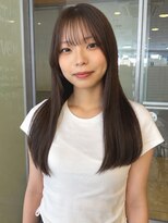シェモアイグレック(chez-moi igrek)&nbsp;10代20代30代小顔顔まわりカット！透明感カーキベージュ！