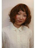 ☆ぱっつん前髪シフォンボブ☆