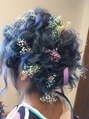 美容室 ルチア ハワイ(Luccica HAWAII) 個性的カラー×ヘアアレンジで誰ともかぶらない成人式ヘア