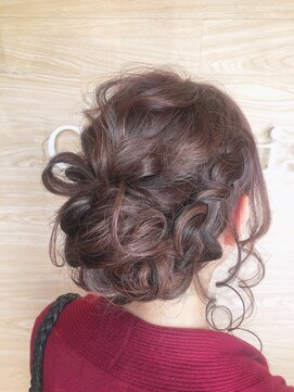 クロリ(Coloris) 編み込みリボンスタイル！(アップスタイル)