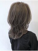 くびれシルエット  ウルフレイヤーカット