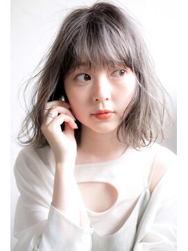 ヘアーアンドファッションシオミエイチ (hair＆fashion shiomi H) ハイグレージュ
