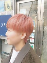 ソラ(sora)&nbsp;ピンクベージュXマッシュ